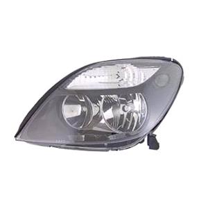 Lights, Left Headlamp (Black Bezel) for Renault SCÉNIC I 1999 2003, 