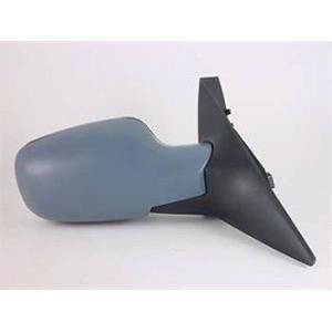 Wing Mirrors, Right Wing Mirror (electric, heated, temp. sensor) for Renault Scenic 2003 2009, 