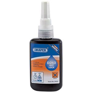 Glues and Adhesives, Draper 24660 D243 Nut Lock, Draper