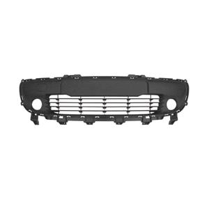 Grilles, Renault Twingo 2014 Onwards Front Bumper Grille, Matte Black,  With Holes For Fog Lamps, 