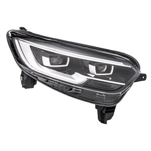 Lights, Right Headlamp (Full LED, Supplied Without Modules, Original Equipment) for Renault KADJAR 2019 to 2022, 