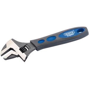 Wrenches, Draper Expert 24893 150mm Soft Grip Crescent Type Adjustable Wrench, Draper