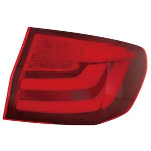 Lights, Right Rear Lamp (Estate Model Only ,Outer On Quarter Panel, LED, Supplied With Bulbholder And Bulbs, Original Equipment) for BMW 5 Series Touring 2010 on, 