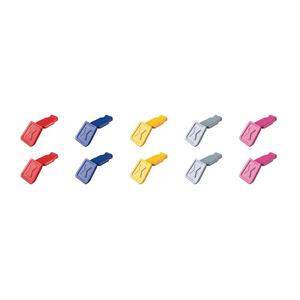 Crimping Tools, KNIPEX ColorCode Clips Color Mix 1 (10 Pieces), 122mm, Knipex