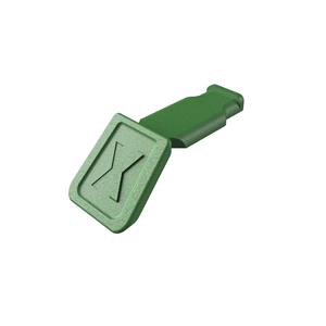 Crimping Tools, KNIPEX ColorCode Clips Green (10 Pieces), 122mm, Knipex