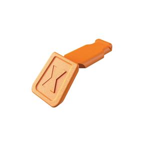 Crimping Tools, KNIPEX ColorCode Clips Orange (10 Pieces), 122mm, Knipex
