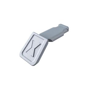 Crimping Tools, KNIPEX ColorCode Clips Grey (10 Pieces), 122mm, Knipex