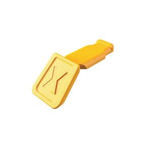 Crimping Tools, KNIPEX ColorCode Clips Yellow (10 Pieces), 122mm, Knipex