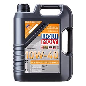 Engine Oils, Liqui Moly 10W 40 A3/B3 Leichtlauf Performance Engine Oil   5 Litres, Liqui Moly