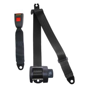 Accessories and Styling, Seat Belt   Auto Lap & Diagonal   Black, SECURON