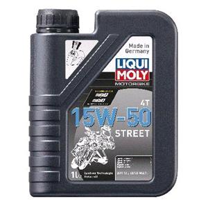 Motorbike Oils, Liqui Moly 15W 50 Motorbike Street 4T Engine Oil   1 Litre, Liqui Moly