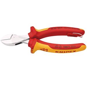 Side Cutter Pliers, KNIPEX X Cut VDE Compact Diagonal Cutter, 160mm, Knipex