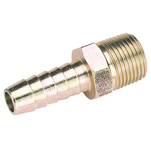 Air Fittings, Draper 25861 3 8 inch Taper 3 8 inch Bore PCL Male Screw Tailpieces Pack of 3, Draper