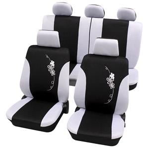 Seat Covers, Petex Universal Seat Cover Eco Class Flower Complete Set SAB 1, Petex