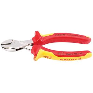 VDE Pliers, Knipex 25885 VDE 'X CuT' High Leverage Diagonal Side Cutters, Knipex