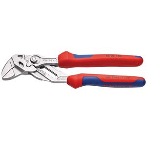 Waterpump Pliers, KNIPEX Pliers Wrench with Smooth Jaws, 180mm, Knipex