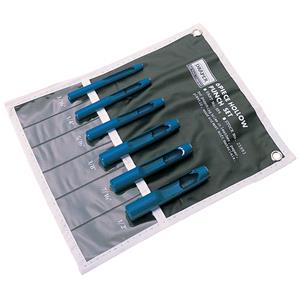 Punch and Chisel Sets, Draper 25993 Hollow Punch Set 5mm   13mm Dia. (6 Piece), Draper