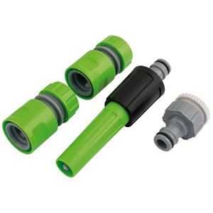 Hose Connectors, Draper 25995 Watering Accessory Set (4 Piece), Draper