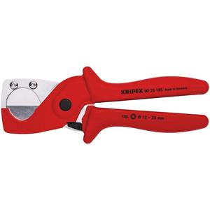 Plastic Pipe Cutting, KNIPEX Pipe Cutter for Plastic Composite Pipes, 185mm, Knipex