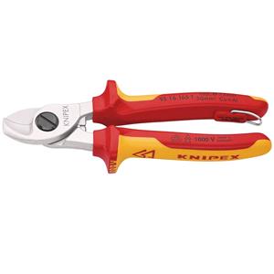 Cable Cutters/Shears, KNIPEX VDE Cable Shears, 165mm, Knipex