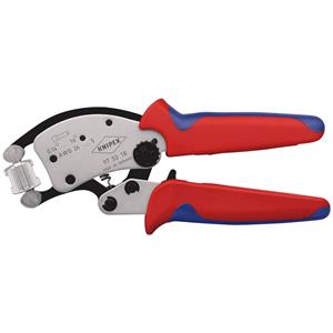 Crimping Tools, KNIPEX Twistor16 Self Adjusting Crimping Pliers, 200mm, Draper