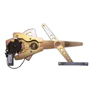 Window Regulators, Front Right Electric Window Regulator (with motor) for ROVER 200 (RF), 1995 2000, 2/4 Door Models, WITHOUT One Touch/Antipinch, motor has 2 pins/wires, AC Rolcar