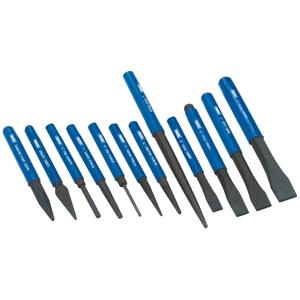 Cold Chisel, Draper 26557 Cold Chisel and Punch Set (12 Piece), Draper
