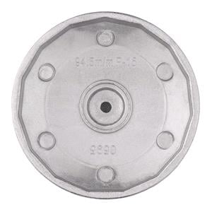 Oil Filter Sockets, Draper 27138 Oil Filter Socket, 3/8" Sq. Dr., 94.5mm/15 Flutes, Draper