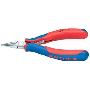 Electronic Pliers, Knipex 27699 Electronics Flat Round Jaw Pliers (115mm), Knipex