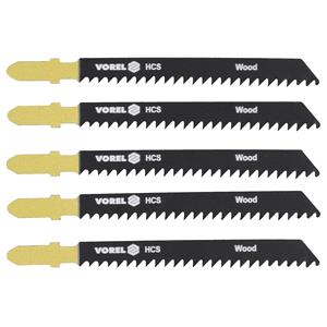 Hardware, JIG SAW BLADES BOSCH/WOOD,PLAST,STEEL/ 5, VOREL