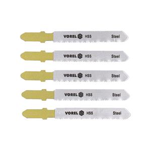 Hardware, JIG SAW BLADES BOSCH /STEEL/ 5PCS, VOREL