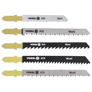 Hardware, JIG SAW BLADES BOSCH /UNIVERSAL/ 5PCS, VOREL