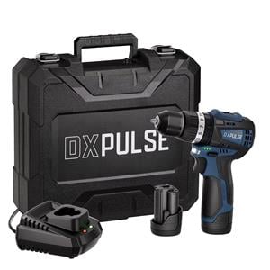 Drills and Cordless Drivers, Draper 27879 DXPULSE 12V Brushless Combi Drill Kit, 2 x 2.0Ah Batteries, 1 x Charger, Draper