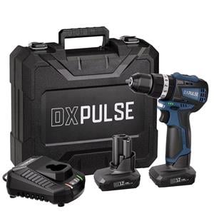 Drills and Cordless Drivers, Draper 27885 DXPULSE 12V Brushless Combi Drill Kit, 2 x 4.0Ah Batteries, 1 x Fast Charger, Draper