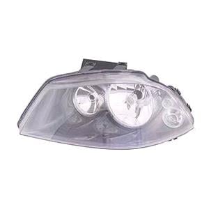 Lights, Left Headlamp (Twin Reflector, H7+H7, Original Equipment) for Seat IBIZA Mk IV 2002 2006, 