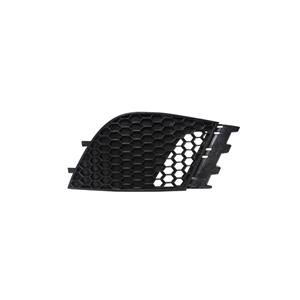 Grilles, Seat Ibiza 2006 2008 RH (Drivers Side) Front Bumper Grille, Without Hole For Fog Light, 