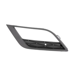 Grilles, Seat Ibiza 2012 2017 LH (Passengers Side) Front Bumper Grille, With Hole For Fog Lamp, Matte Dark Grey, 