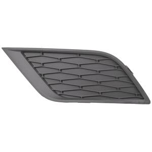 Grilles, Seat Ibiza 2012 2017 LH (Passengers Side) Front Bumper Grille, Without Hole For Fog Lamp, Matte Dark Grey, 