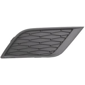 Grilles, Seat IBIZA V 2008 2017 RH (Drivers Side) Front Bumper Grille, Without Hole For Fog Lamp, Matte Dark Grey, 