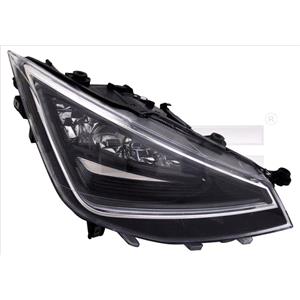 Lights, Right Headlamp (LED, With LED Daytime Running Light, Supplied Without Modules) for Seat IBIZA 2017 2021, 