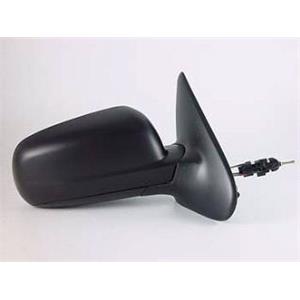Wing Mirrors, Right Wing Mirror (manual, black cover) for Seat TOLEDO Mk II 1999 2003, 