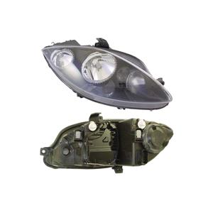 Lights, Right Headlamp (Halogen, Takes H7 / H1 Bulbs, Supplied Without Motor) for Seat ALTEA 2007   2009, 