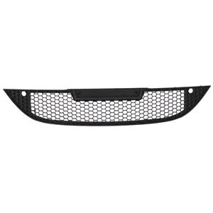 Grilles, SEAT Leon 2005 2009 Front Bumper Grille, Centre, Matte Black, TUV Approved, 