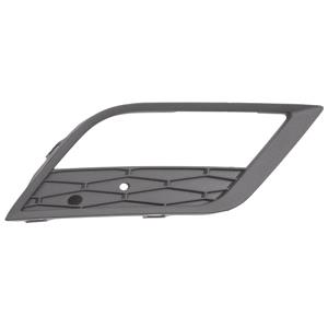 Grilles, Seat Leon 2013 2017 RH (Drivers Side) Front Bumper Grille, With Hole For Fog Lamp, 