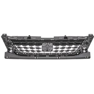 Grilles, Seat Leon 2017 Onwards Front Bumper Grille, Centre, Supplied Without Chrome Frame, TuV Approved, 