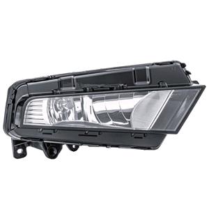 Lights, Right Front Fog Lamp (Takes H8 Bulb, Supplied With Bulb, With Cornering Function, Not for FR / Sport Models, Original Equipment) for Seat LEON SC 2017 to 2019, 