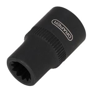 Brake Tools, Draper 28201 Brake Caliper Socket 3/8" Sq Drive, 8mm, 11 Point, Draper