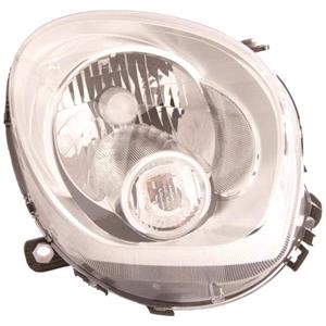 Lights, Right Headlamp (Halogen, Takes H4 Bulb, With Clear Indicator, Original Equipment) for Mini Countryman 2010 on, 