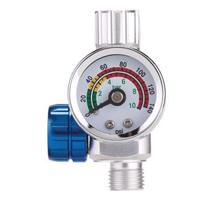 Air Filters, Regulators and Lubricators, Draper 28377 1/4" BSP On Gun Air Regulator and Gauge, 140psi, Draper