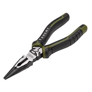 Long Nose Pliers, Draper Expert 28520 High Leverage Long Nose Pliers, 160mm, Draper